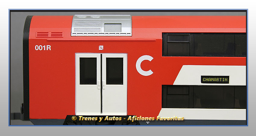 Coche pasajeros cercanias ESB-001R de 2 pisos - Renfe